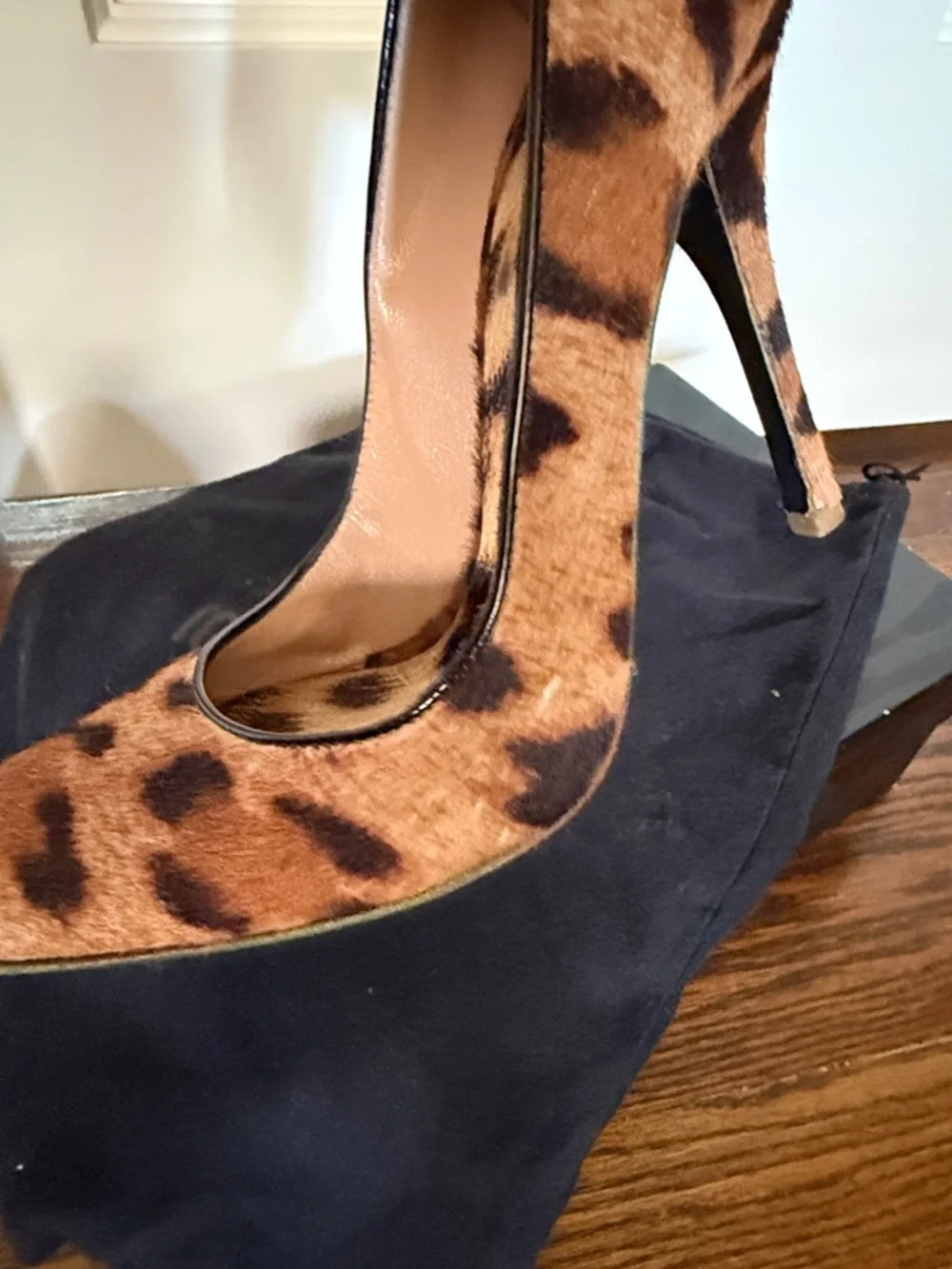 Roberto Cavalli leopard pumps size 39 1/2